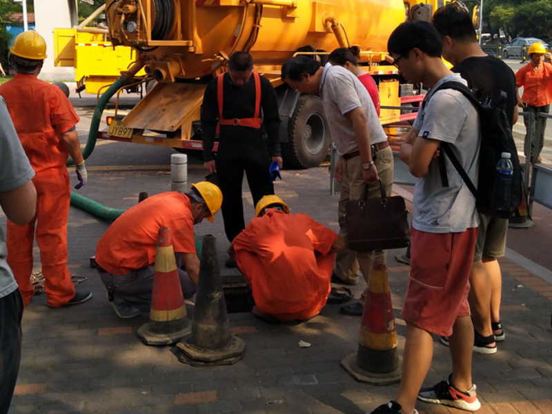 秦淮区市政管道清淤管道泥沙清
